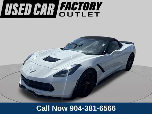 Used 2014 Chevrolet Corvette Stingray Convertible w/ 3LT Preferred Equipment Group RWD image 3