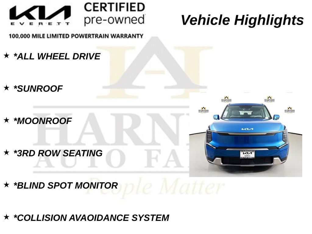 Certified 2024 Kia EV9 Wind AWD/4WD image 9
