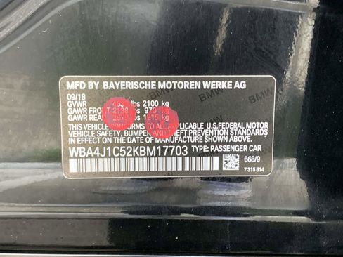 Used 2019 BMW 430i Gran Coupe w/ Convenience Package image 9