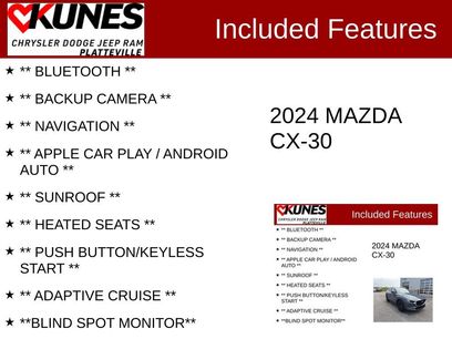 Used 2024 MAZDA CX-30 AWD 2.5 S w/ Preferred Package