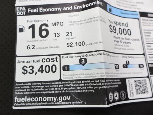 Used 2023 Chevrolet Camaro ZL1 image 60