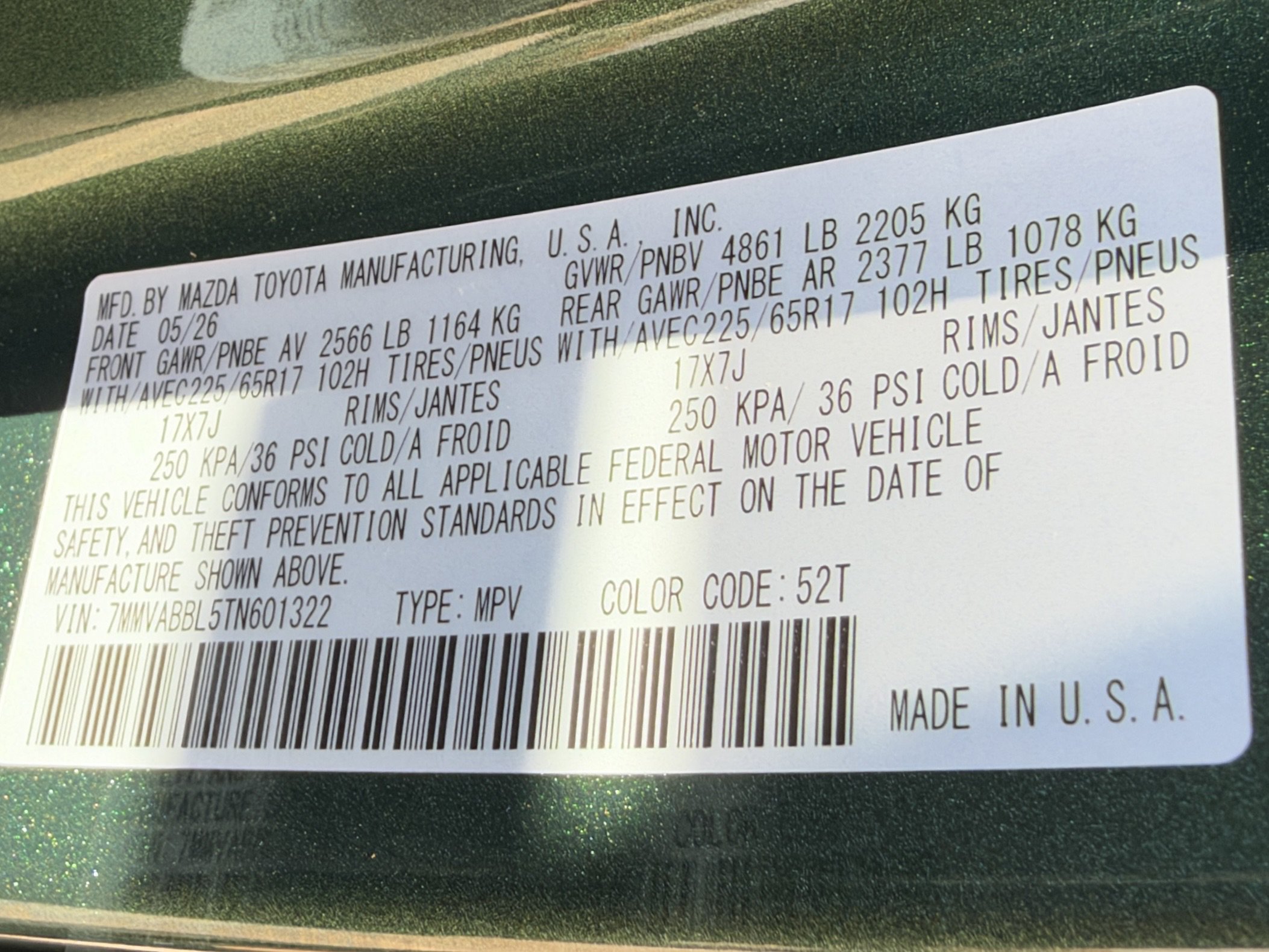Used 2026 MAZDA CX-50 AWD 2.5 S w/ Weather Package image 16