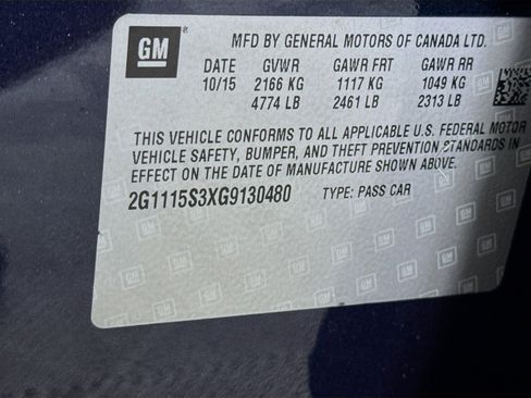 Used 2016 Chevrolet Impala LT w/ Convenience Package image 39