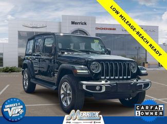 Used 2022 Jeep Wrangler Unlimited Sahara w/ LED Lighting Group AWD/4WD video 1