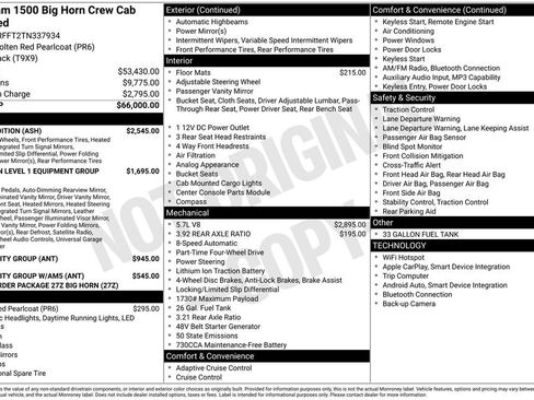 New 2026 RAM 1500 Big Horn w/ Night Edition AWD/4WD image 6
