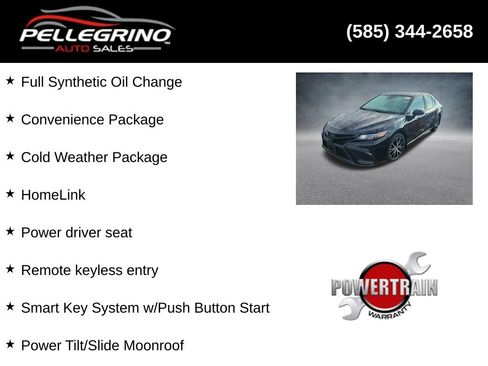 Used 2023 Toyota Camry SE w/ Cold Weather Package FWD image 2