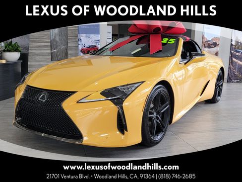 Certified 2025 Lexus LC 500 Convertible w/ Bespoke Build Package image 1