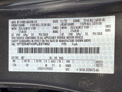 Used 2023 Ford Ranger XLT w/ Equipment Group 302A High image 30