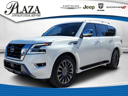 Used 2021 Nissan Armada Platinum w/ Captain's Chairs Package