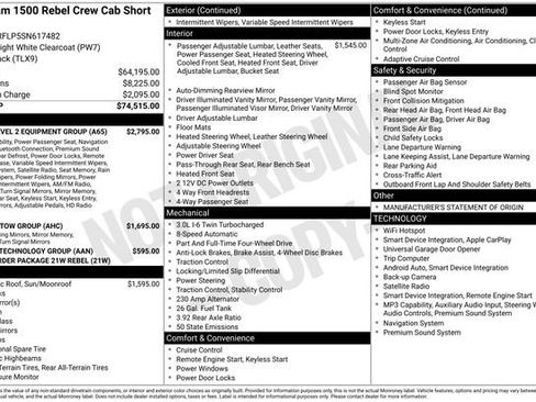 Used 2025 RAM 1500 Rebel w/ Rebel Level 2 Equipment Group AWD/4WD image 6