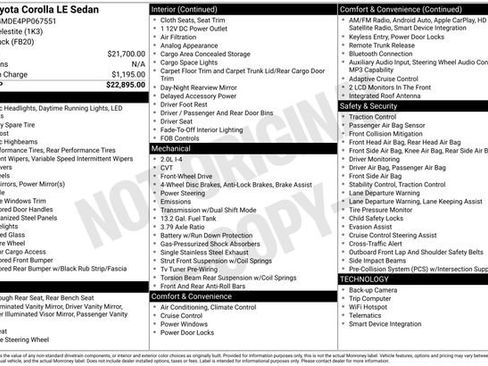 Used 2023 Toyota Corolla LE image 10