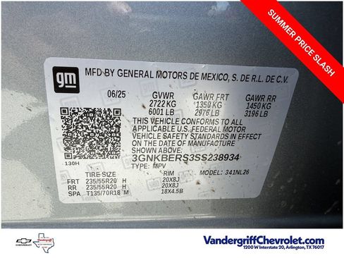 Certified 2025 Chevrolet Blazer RS FWD image 32