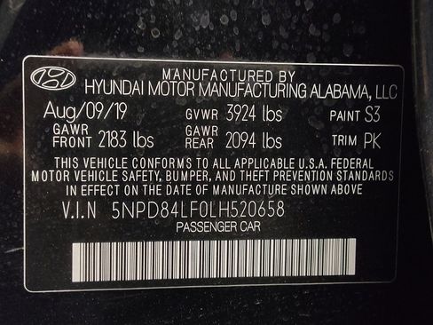 Used 2020 Hyundai Elantra Value Edition w/ Cargo Package (C1) FWD image 33