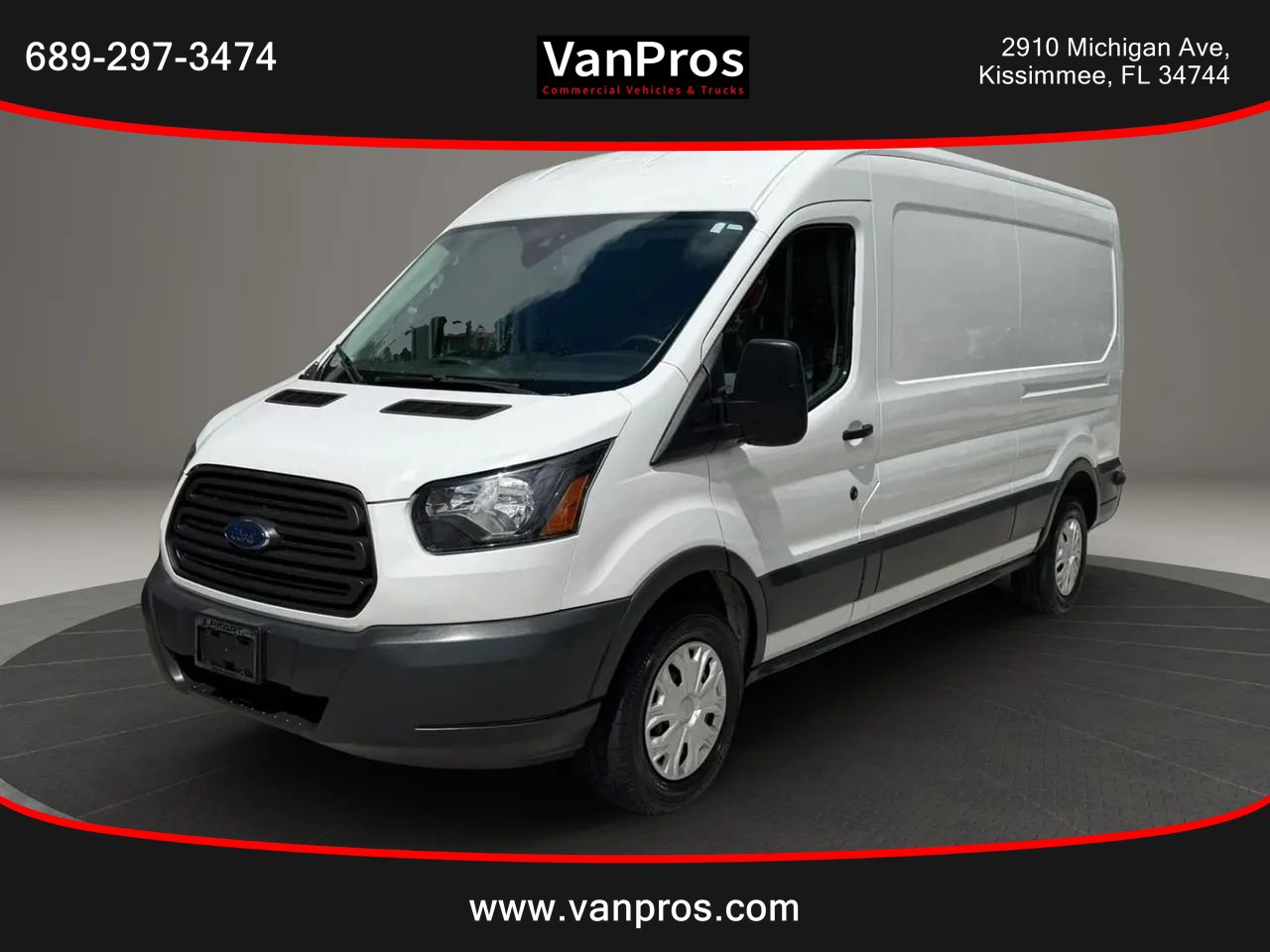 Used 2018 Ford Transit 250 148 Medium Roof RWD image 1