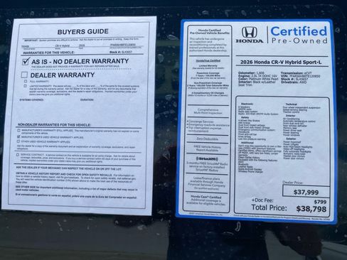 Certified 2026 Honda CR-V Sport-L image 36
