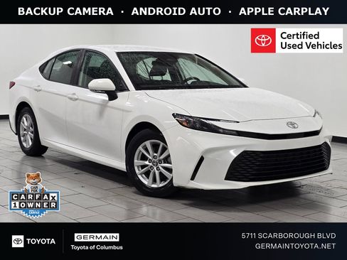 Certified 2025 Toyota Camry LE FWD image 1