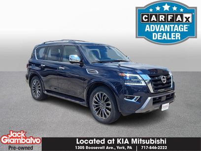 Used 2023 Nissan Armada Platinum w/ Captain's Chairs Package