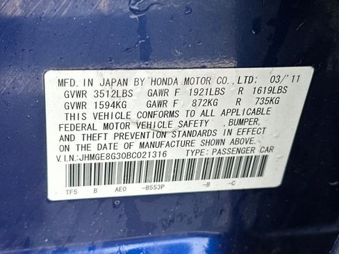 Used 2011 Honda Fit image 19