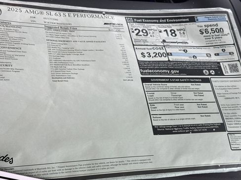 New 2025 Mercedes-Benz SL 63 AMG S e Performance 4MATIC image 19