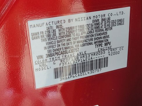 Used 2025 Nissan Kicks SV FWD image 34