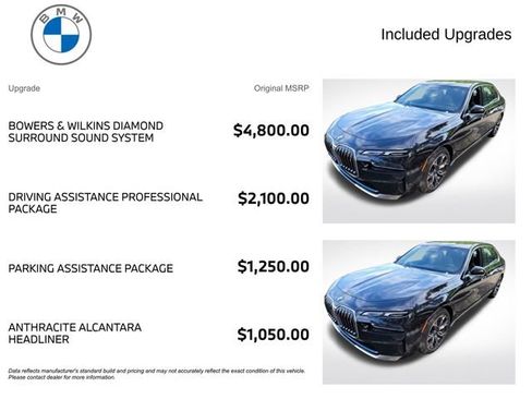 Certified 2023 BMW i7 xDrive60 AWD/4WD image 3