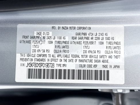 Used 2023 MAZDA CX-5 AWD 2.5 S w/ Preferred Package image 38