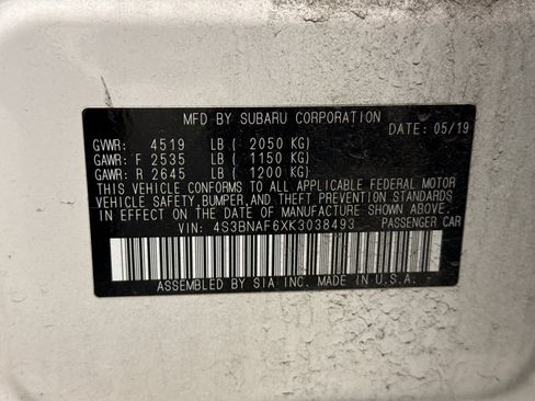 Used 2019 Subaru Legacy 2.5i Premium AWD/4WD image 11