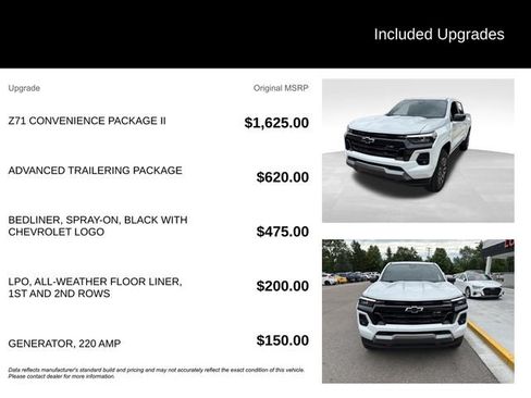 Used 2023 Chevrolet Colorado Z71 w/ Z71 Convenience Package 2 AWD/4WD image 8
