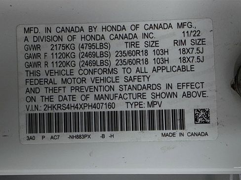 Certified 2023 Honda CR-V EX image 42