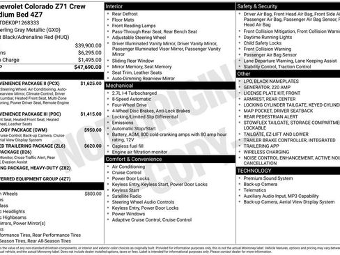 Used 2023 Chevrolet Colorado Z71 w/ Z71 Convenience Package 2 image 2