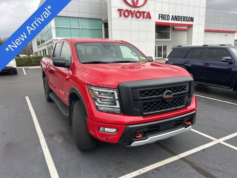 Used 2021 Nissan Titan PRO-4X w/ Pro-4x Utility Package image 1