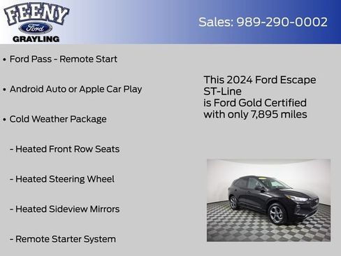 Used 2024 Ford Escape ST-Line AWD/4WD image 9