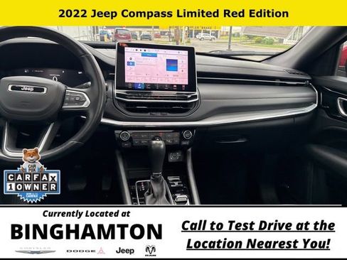 Used 2022 Jeep Compass Limited w/ (RED) Package AWD/4WD image 16