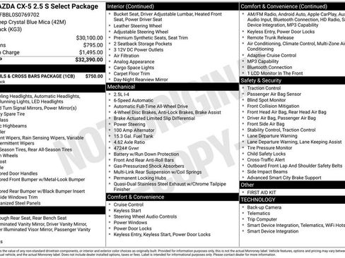 New 2025 MAZDA CX-5 AWD 2.5 S image 24