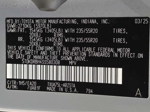Certified 2025 Toyota Highlander XSE AWD/4WD image 32