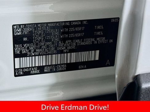 Used 2025 Toyota RAV4 XLE w/ Convenience Package FWD image 32