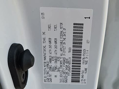 Used 2026 Toyota Tundra SR5 w/ SX Package RWD image 29