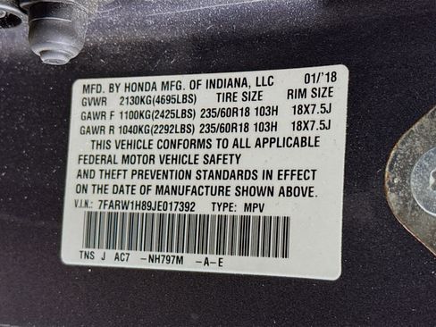 Used 2018 Honda CR-V EX-L image 38