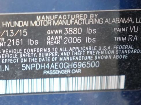 Used 2016 Hyundai Elantra SE FWD image 14