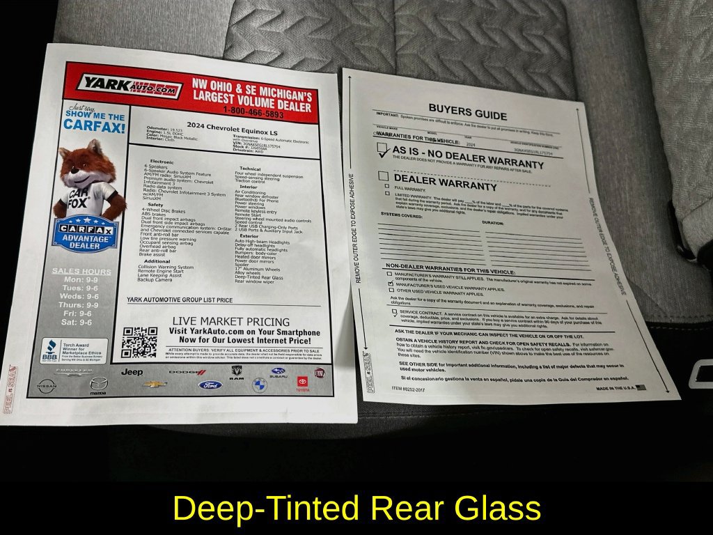 Used 2024 Chevrolet Equinox LS w/ LS Convenience Package AWD/4WD image 13
