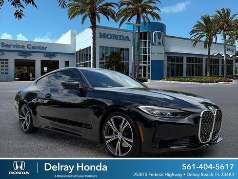 Used 2021 BMW 430i Coupe w/ Premium Package RWD image 1