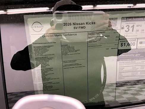 New 2026 Nissan Kicks SV image 34