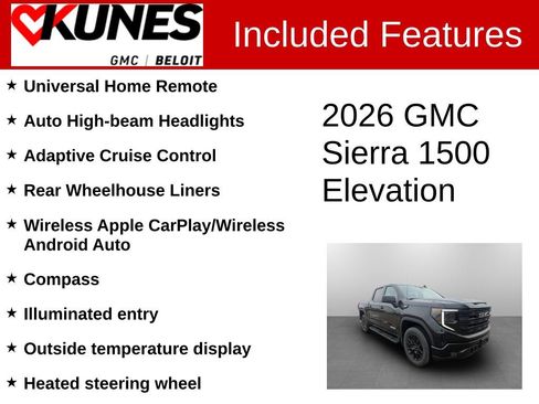 New 2026 GMC Sierra 1500 Elevation w/ Preferred Package image 3