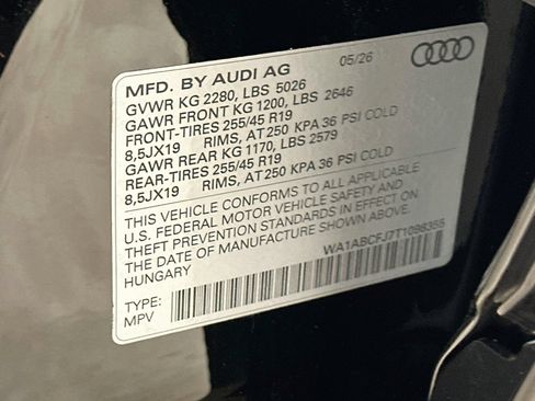 New 2026 Audi Q3 quattro 2.0T AWD/4WD image 48