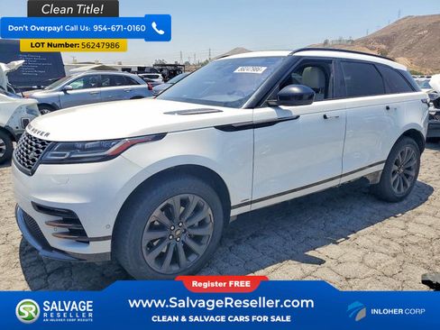 Used 2019 Land Rover Range Rover Velar R-Dynamic SE AWD/4WD image 1