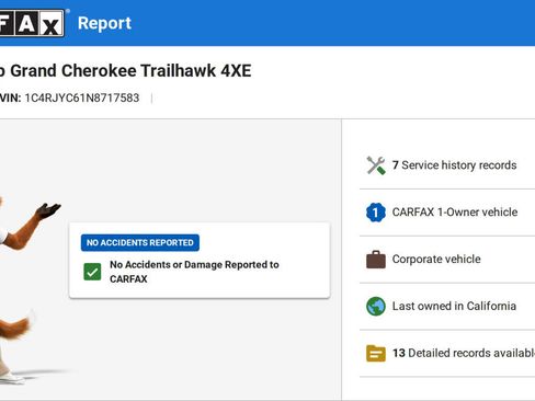 Used 2022 Jeep Grand Cherokee Trailhawk image 5