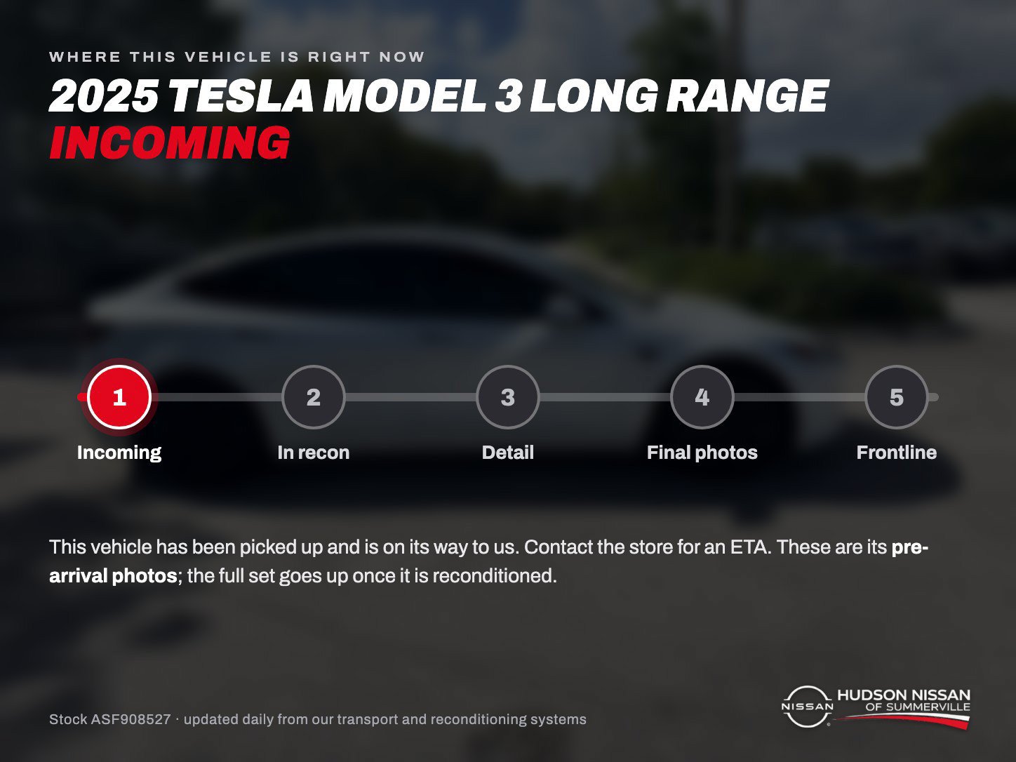 Used 2025 Tesla Model 3 Long Range RWD image 2