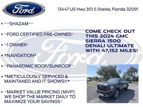 Used 2024 GMC Sierra 1500 Denali Ultimate AWD/4WD image 6