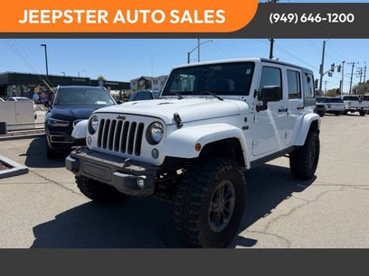 Used 2016 Jeep Wrangler Unlimited Sahara