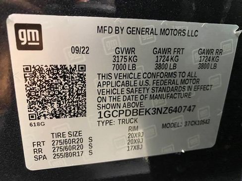 Certified 2022 Chevrolet Silverado 1500 Custom image 30